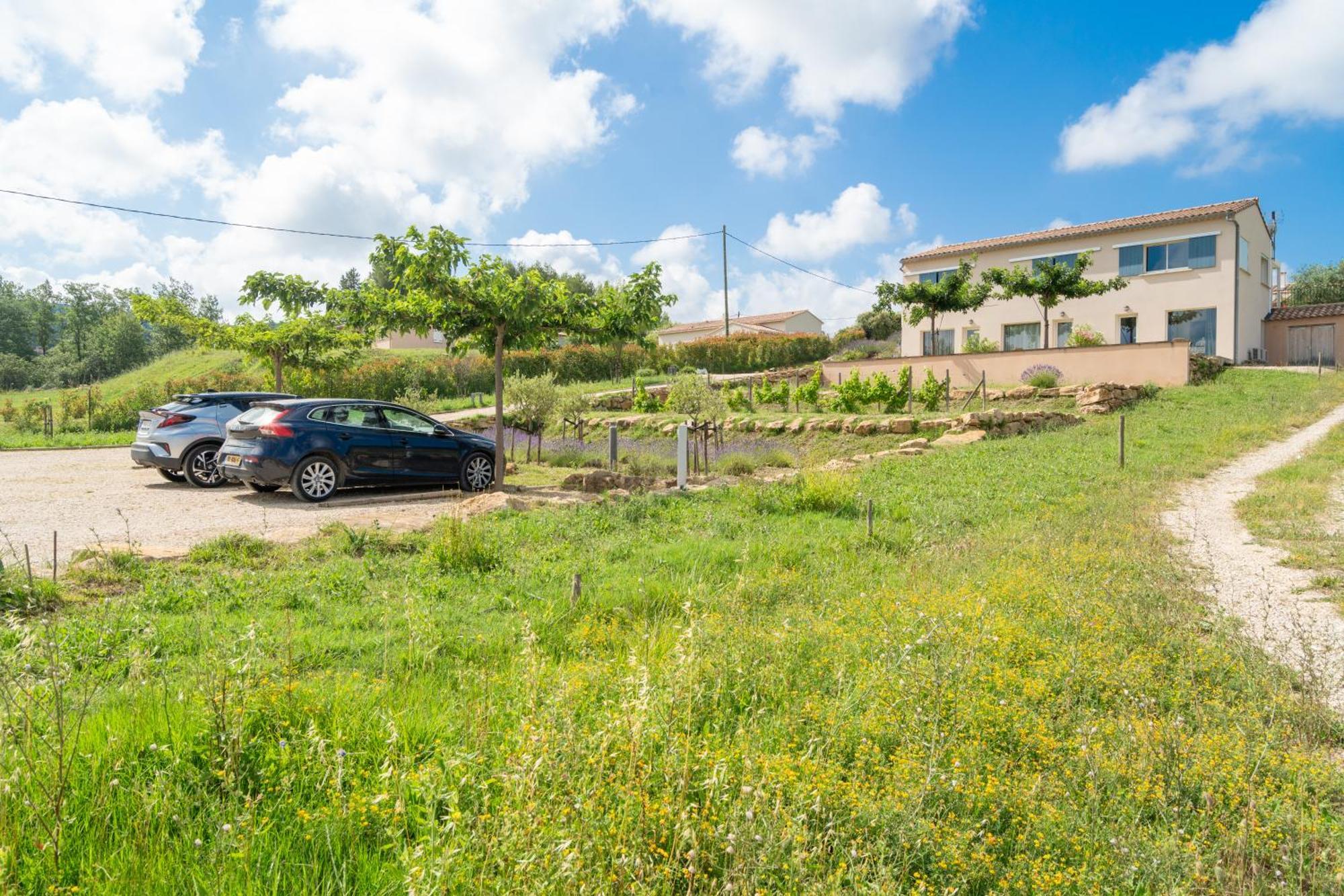 Villa Les Terrasses De Cascavelle Blauvac Exterior foto