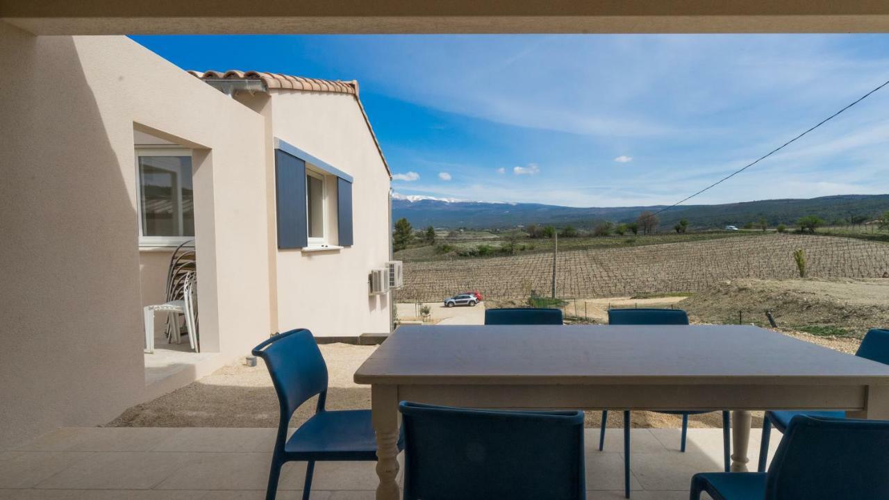 Villa Les Terrasses De Cascavelle Blauvac Exterior foto