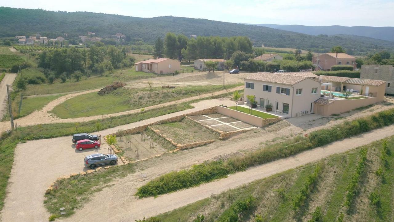 Villa Les Terrasses De Cascavelle Blauvac Exterior foto