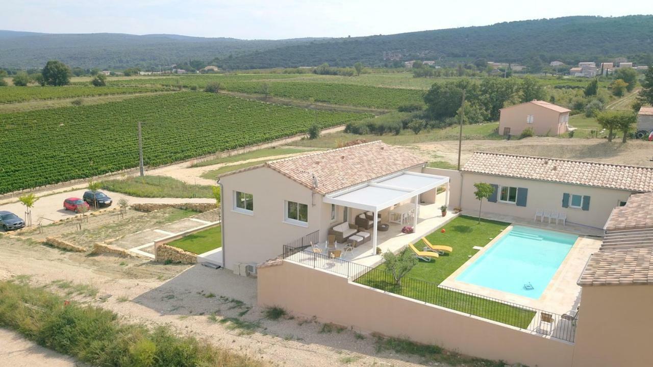 Villa Les Terrasses De Cascavelle Blauvac Exterior foto
